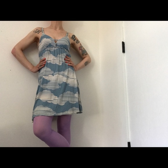 Lux Cloud Print Tank Dress - Picture 6 of 11